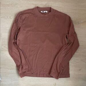 Uniqlo U Lemaire Women's Brown Long Sleeve Tee